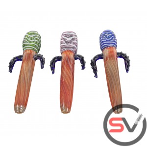 CACTUS ARMS HAND PIPE 7inch (ASSORTED COLORS)